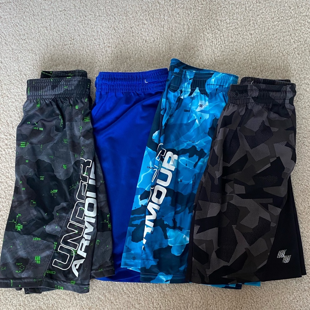 Bundle of 4 Pairs of Athletic Shorts